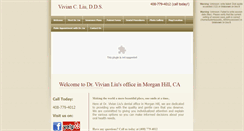 Desktop Screenshot of liudentalmorganhill.com